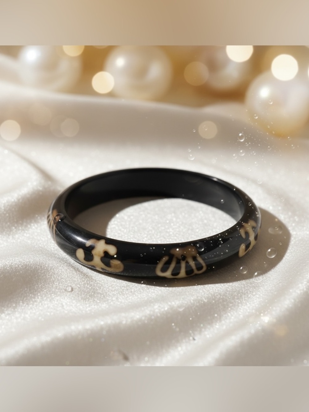Black Gold Bangle